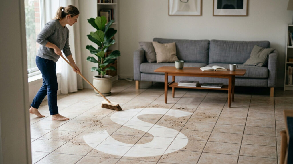 Varrer a casa do jeito certo: o movimento em "S" que impede a poeira de subir e ajuda a economizar a metade do tempo de toda a faxina