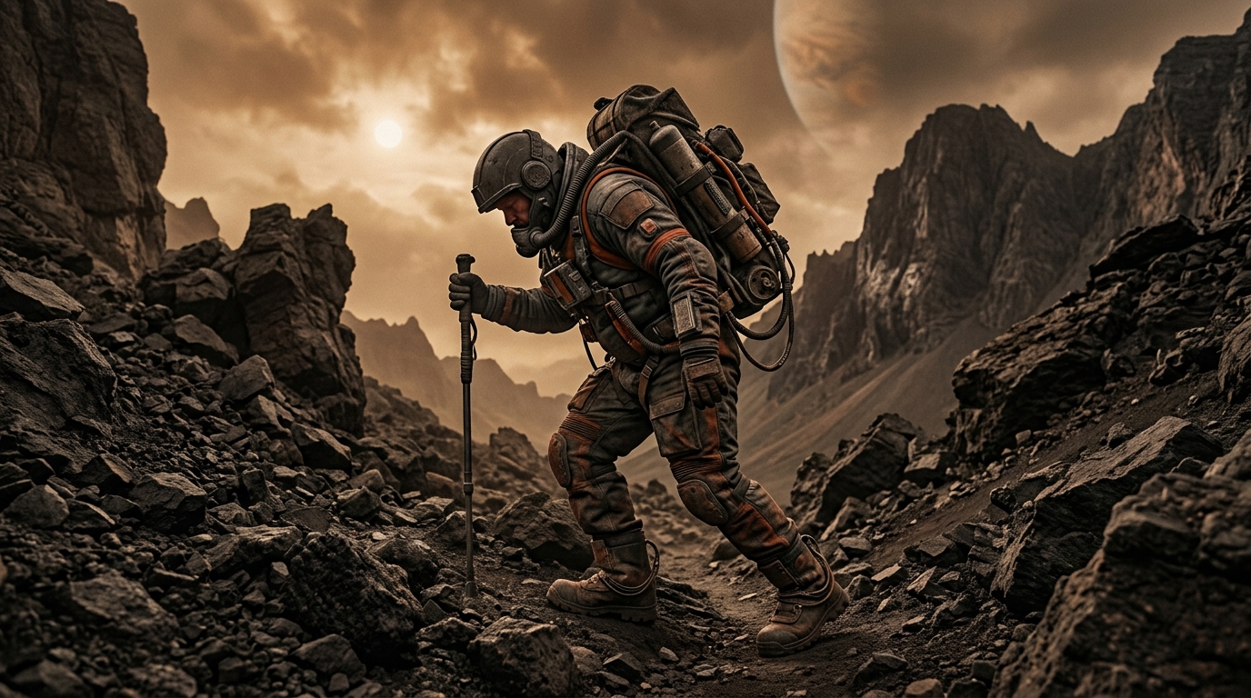 Como seria um dia em um planeta com gravidade duas vezes maior que a da Terra?