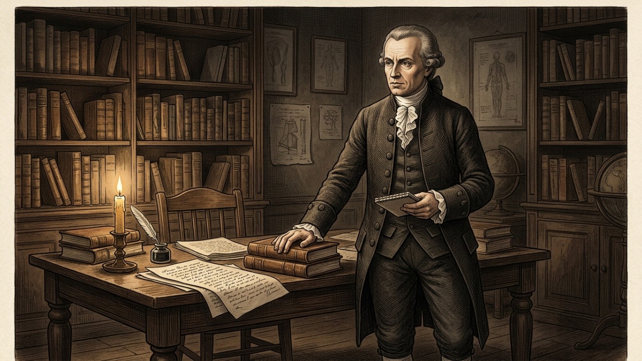 Frase do dia de Immanuel Kant: “O homem é o único animal que precisa trabalhar.” A reflexão sobre esforço, disciplina e construção da própria vida