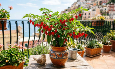Essa planta de horta não arde e deixa os vasos da varanda coloridos: de cultivo simples, ela é ideal para sacadas e pequenos quintais