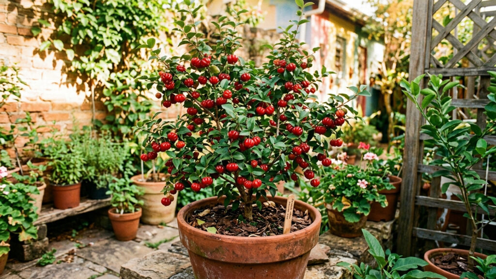 Adeus cereja importada: essa fruta de cor vermelha-brilhante cresce em vasos pequenos no quintal e tem um gosto nostálgico com sabor de infância