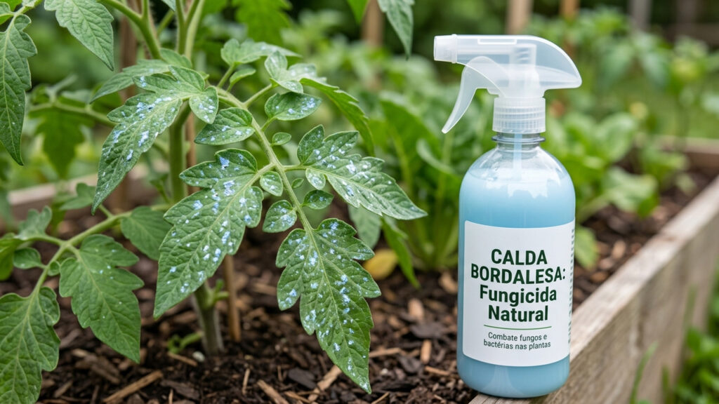 Mistura de sulfato de cobre com cal hidratada: para que serve a famosa calda bordalesa e como usar esse fungicida azul no jardim