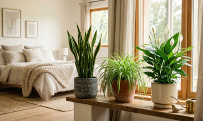 As três plantas purificadoras recomendadas pela NASA para o quarto: elas limpam o ar de toxinas aéreas e melhoram a qualidade do sono