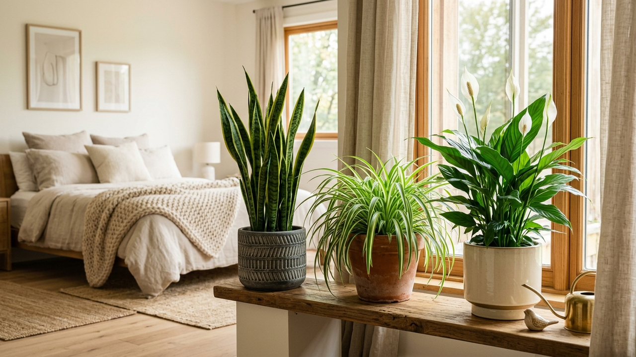 As três plantas purificadoras recomendadas pela NASA para o quarto: elas limpam o ar de toxinas aéreas e melhoram a qualidade do sono