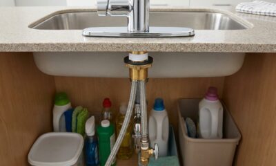 Encanador ensina instalar uma torneira de cozinha sem quebrar a bancada
