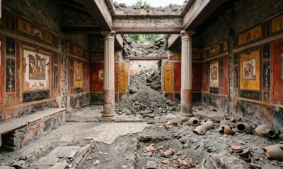 A cidade romana de Pompeia continua revelando segredos após novas escavações arqueológicas