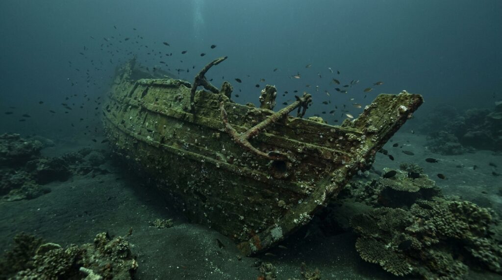 O navio naufragado encontrado no fundo do mar que revelou um tesouro da Era das Grandes Navegações
