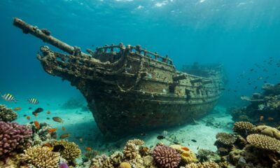 O navio naufragado encontrado no fundo do mar que revelou um tesouro da Era das Grandes Navegações