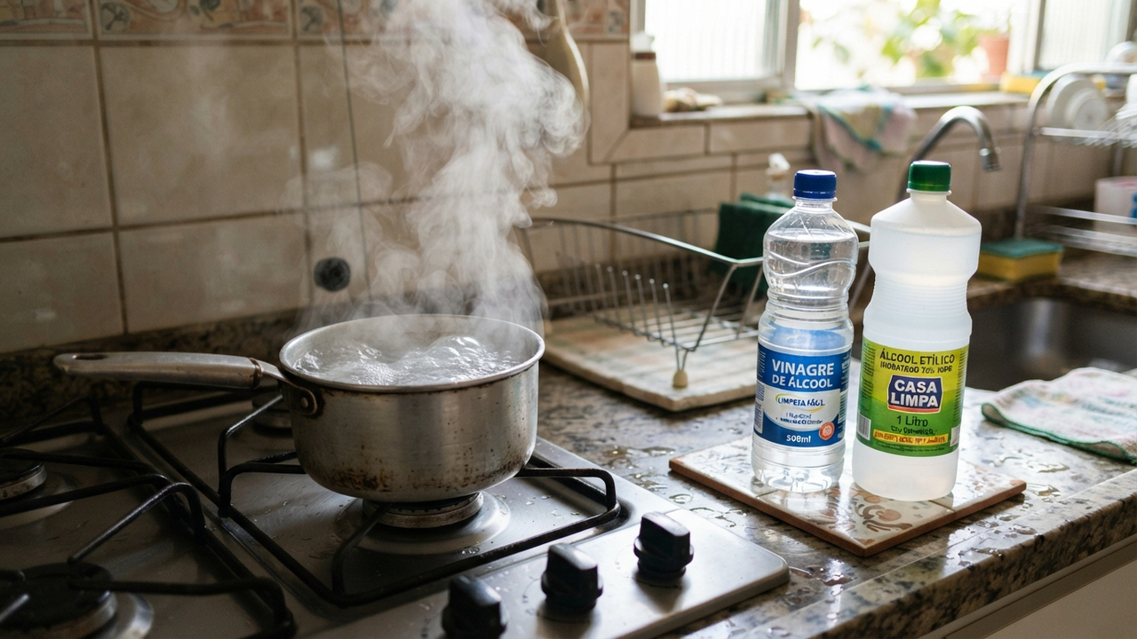 Adeus cheiro de cigarro e fritura: a técnica simples com vapor de vinagre que purifica o ar da casa inteira em poucos minutos