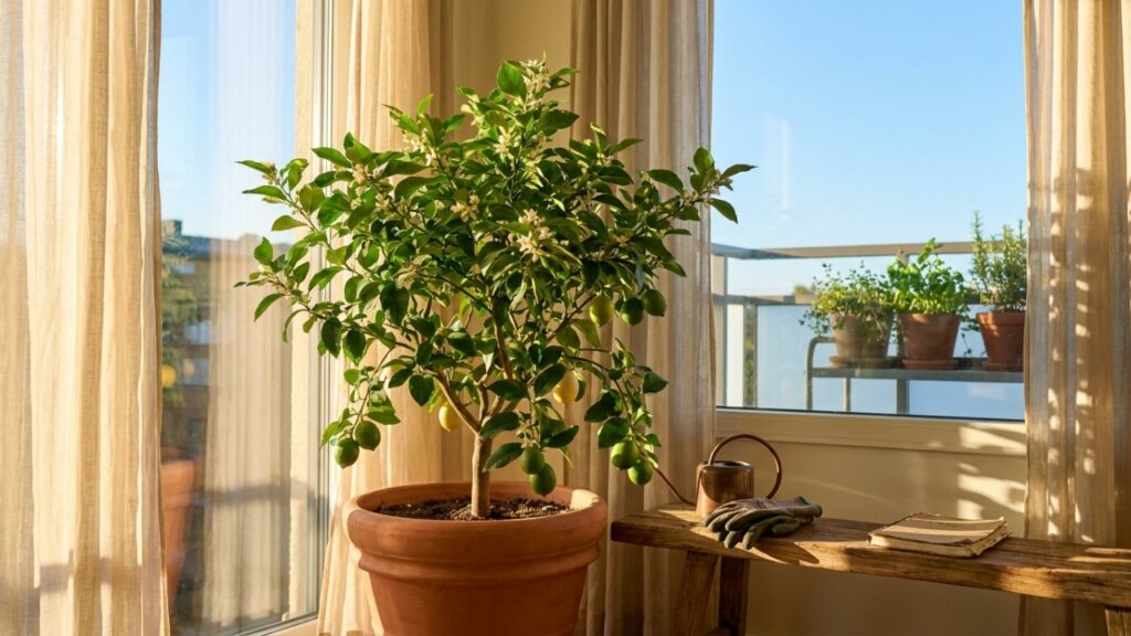 Como plantar um limoeiro em vaso e colher limões mesmo vivendo em um apartamento pequeno