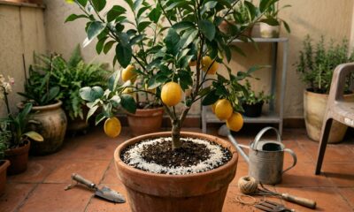 Colocar arroz cru na terra ao redor do limoeiro: por que isso ajuda a árvore a dar mais frutos e crescer mais saudável