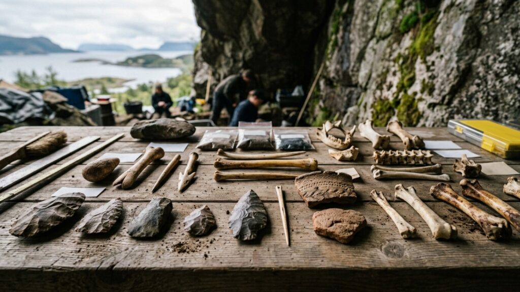 Arqueólogos encontram restos de uma criança enterrada há 4 mil anos em local usado por humanos durante mais de 7.500 anos