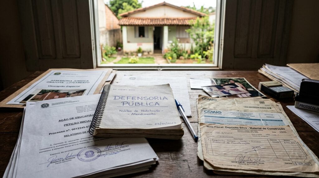 Família mora há 5 anos em terreno abandonado, gasta mais de R$ 80 mil e antigo dono reaparece exigindo saída imediata