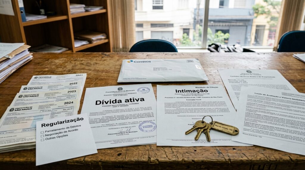 Homem deixa uma casa herdada fechada e sem manutenção por anos, acumulando 5 anos de IPTU atrasado, ignora todas as notificações da prefeitura e acaba perdendo o imóvel de R$ 300 mil, que é transformado em moradia popular