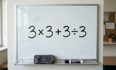 A conta 3 × 3 + 3 ÷ 3 parece óbvia, mas um detalhe muda completamente a resposta