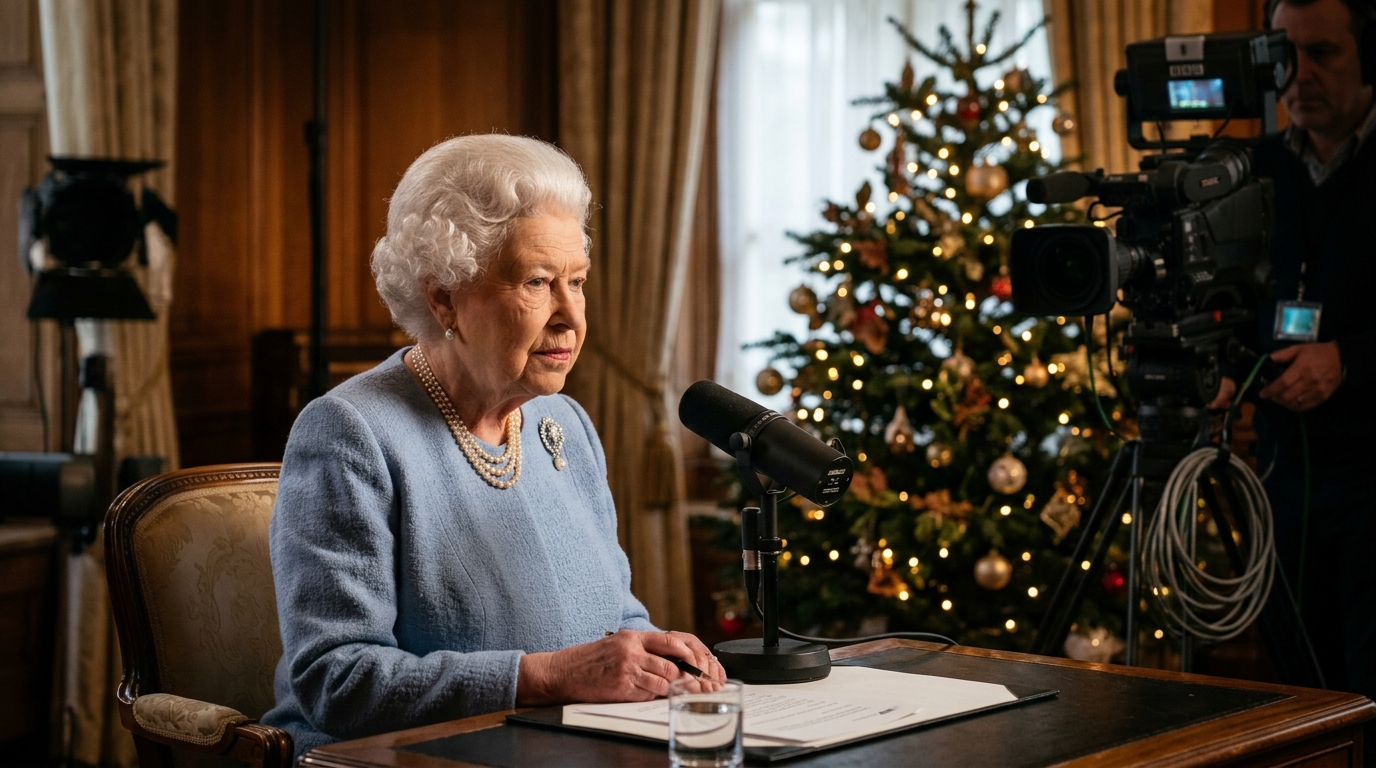 "Quando a vida parece difícil, os corajosos não se entregam e aceitam a derrota; em vez disso, eles…" - uma lição atemporal da Rainha Elizabeth II sobre coragem, perseverança e esperança em tempos difíceis.