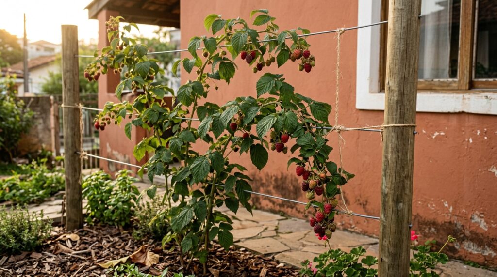 Adeus, morango: essa fruta vermelha se desfaz em pequenas esferas, tem sabor mais ácido e cresce apoiada em estruturas no quintal