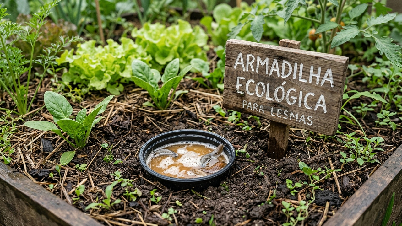 O truque caseiro simples com cerveja para criar uma armadilha ecológica e eliminar lesmas e caracóis da horta de uma vez por todas