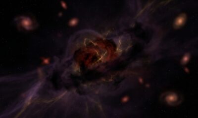 Telescópio James Webb encontra quase mil pequenos pontos vermelhos no universo primitivo e cientistas ainda não sabem exatamente o que eles são