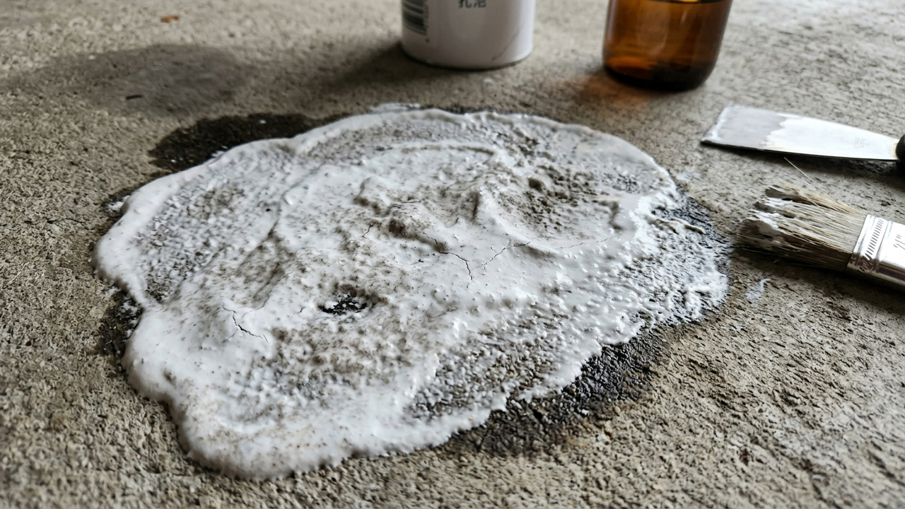 Mistura de talco com álcool líquido: para que serve a pasta de remoção rápida que suga manchas recentes de graxa e óleo de motor