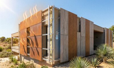 Fachada ventilada ajuda a reduzir o calor dentro de casa sem aumentar o consumo de energia