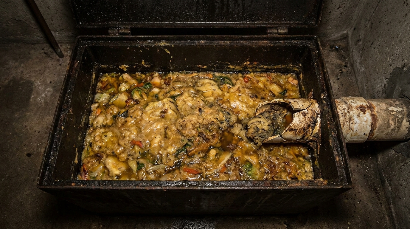 O cuidado com a caixa de gordura que evita entupimentos e mau cheiro na cozinha