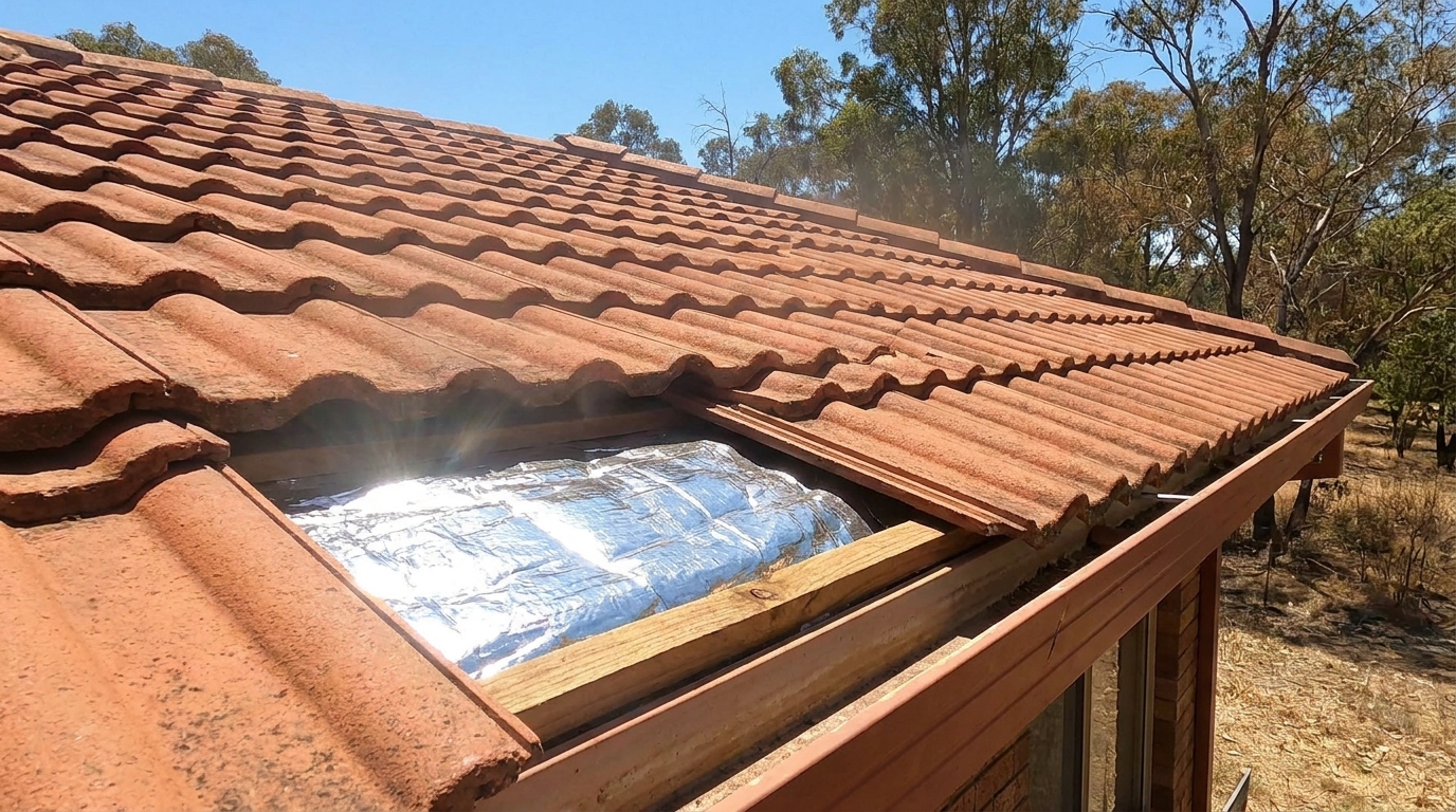Por que instalar manta térmica sob o telhado pode deixar a casa mais fresca