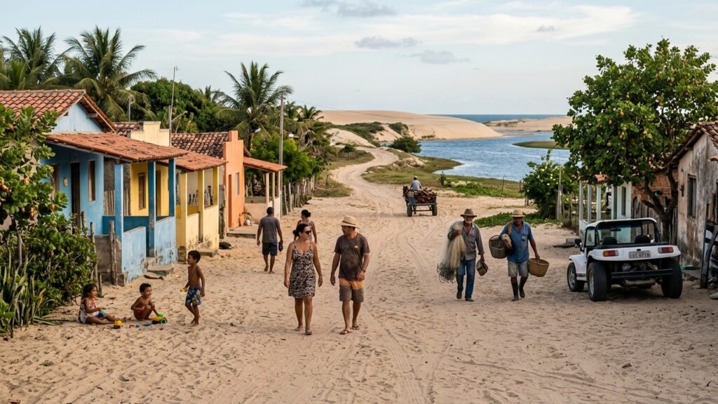 O refúgio mais tranquilo do Nordeste fica escondido entre rio e mar