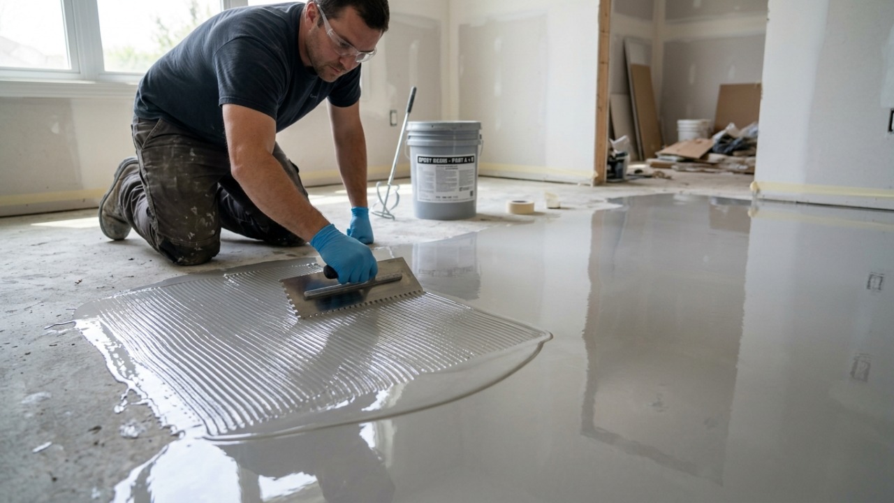 Como renovar o piso com porcelanato líquido sem obra pesada e com acabamento mais moderno