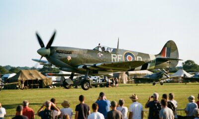 Mais de 80 anos após a Segunda Guerra, o famoso caça britânico voltou a voar em um evento histórico