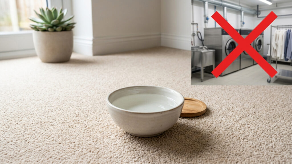 Sem produtos caros, nem lavanderia: a melhor forma de neutralizar o cheiro de urina de pet no tapete usando apenas vinagre de álcool diluído