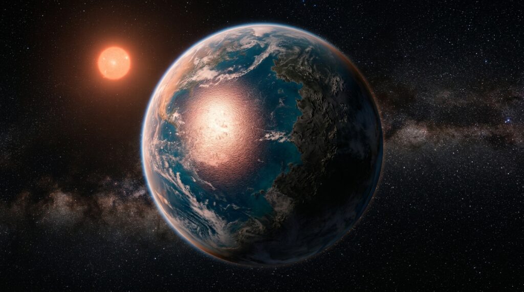 Uma Super-Terra é descoberta a 28 anos-luz do Sistema Solar e está na zona habitável de sua estrela