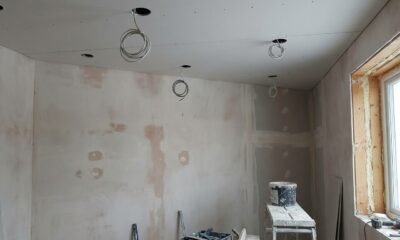 O que instalar primeiro no forro de gesso: iluminação ou pintura? Essa é a ordem correta