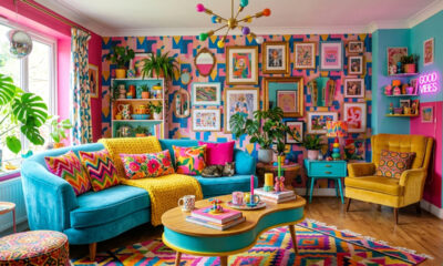 Adeus ambientes neutros e sem graça: a nova tendência Dopamine Decor para renovar a casa com cores vibrantes e peças nostálgicas cheias de afeto
