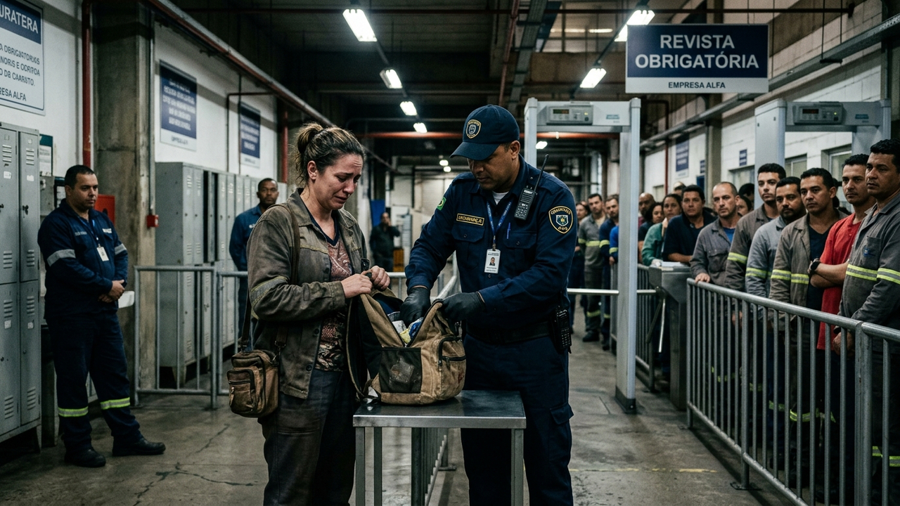 Funcionária é obrigada a passar por revista diária de bolsa antes de bater o ponto e ganha indenização in re ipsa por constrangimento moral