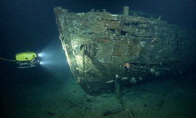 Navio da última expedição de Shackleton aparece em imagens inéditas no fundo do mar