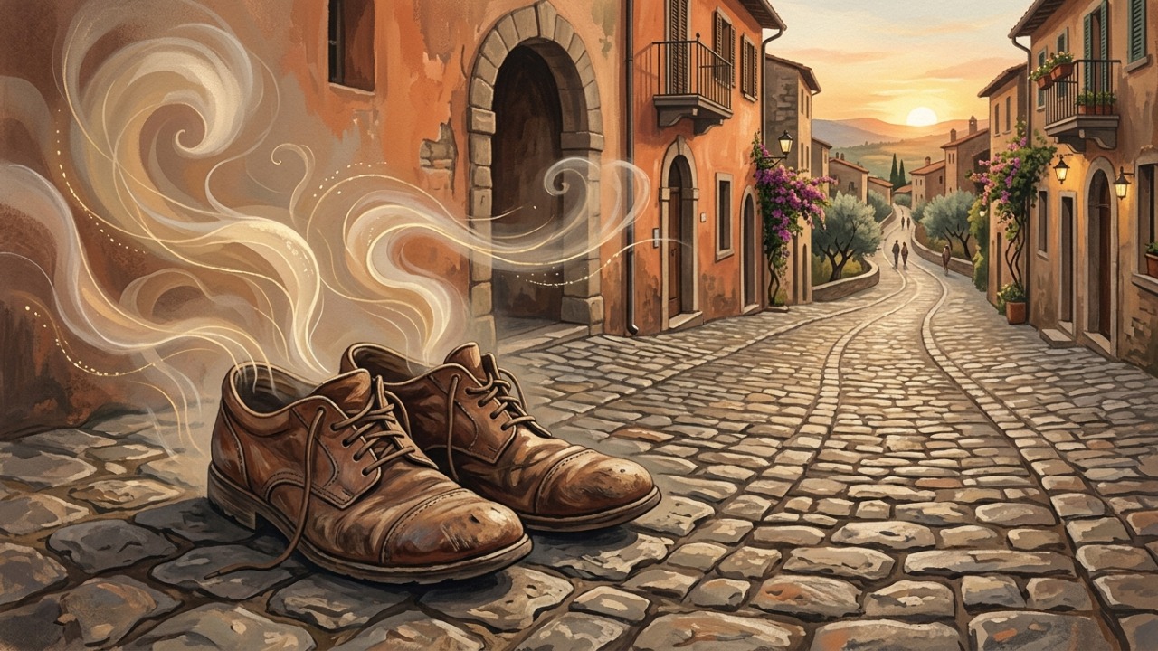 Sabedoria ancestral italiana: “Entre falar e fazer, muitos sapatos se desgastam.” Uma reflexão sobre perseverança e compromisso