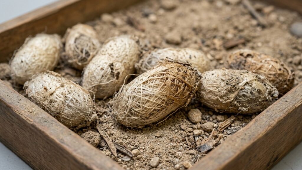 Arqueólogos encontram casulos preservados há 4 mil anos e a descoberta pode mudar tudo o que se sabia sobre a origem da produção de seda