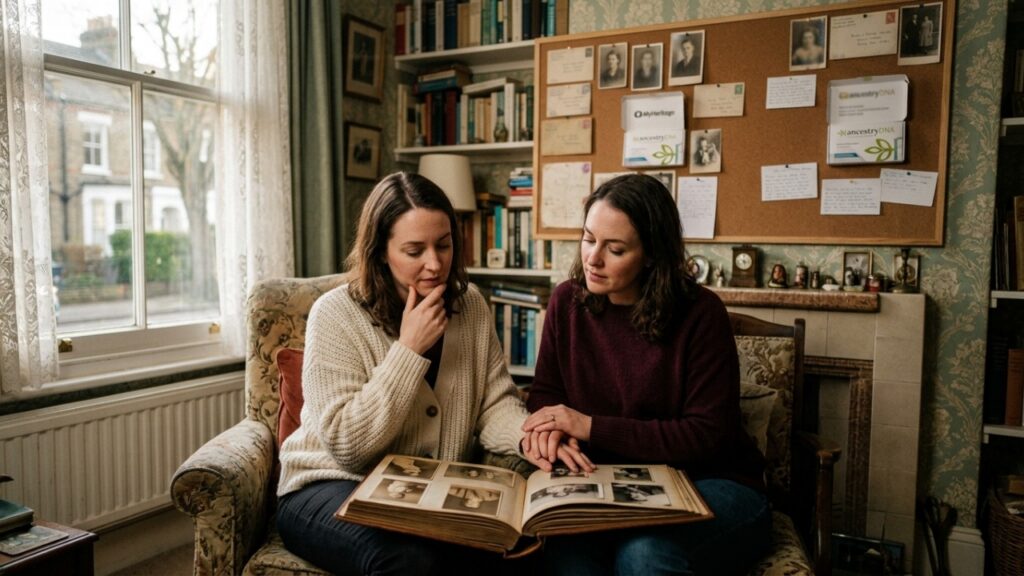 Gêmeas crescem juntas a vida inteira, fazem teste de DNA e descobrem que tinham pais diferentes