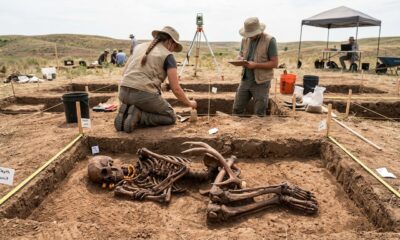 Esqueleto de 2 mil anos encontrado em escavação revela sinais de um ritual incomum