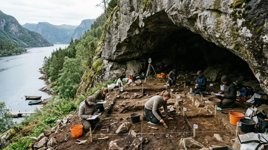 Arqueólogos encontram restos de uma criança enterrada há 4 mil anos em local usado por humanos durante mais de 7.500 anos