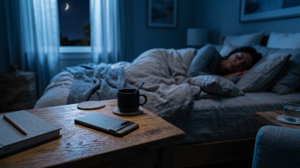 Qual é a distância segura para deixar o celular na cama antes de dormir