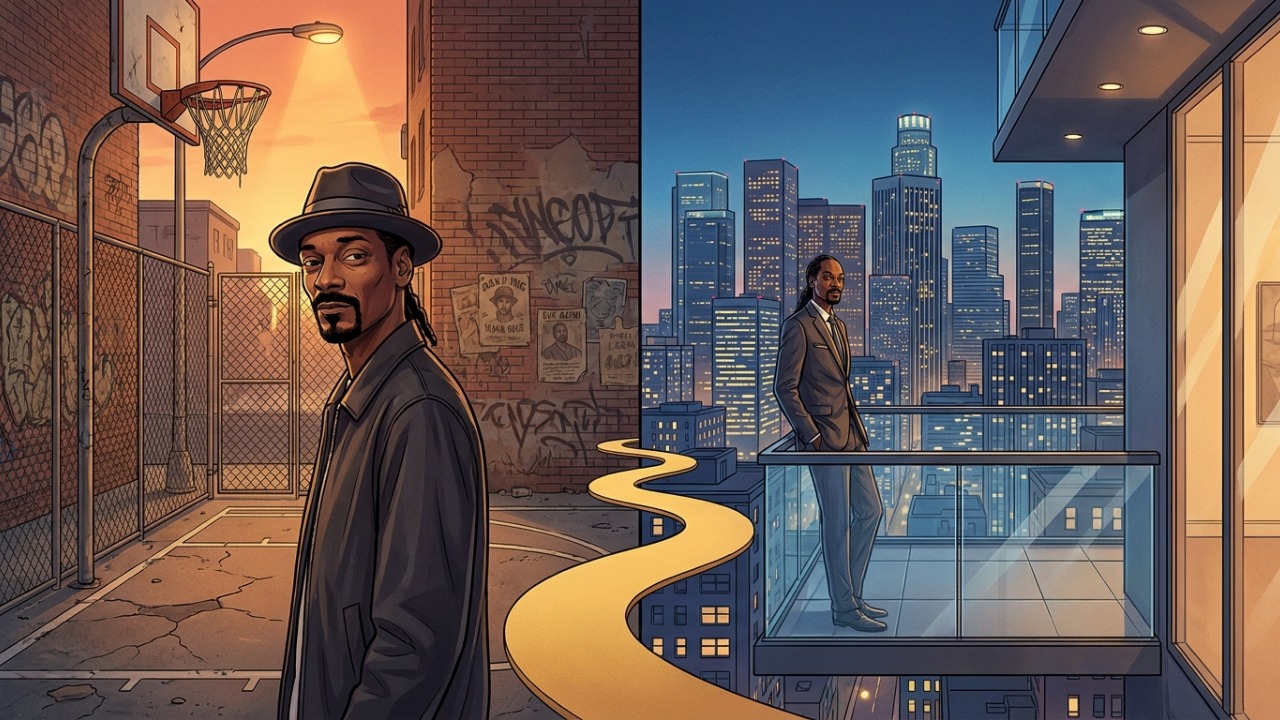 Frase de Snoop Dogg: “Você pode tirar o homem da quebrada, mas não pode tirar a quebrada de dentro dele.” Uma reflexão sobre identidade e pertencimento