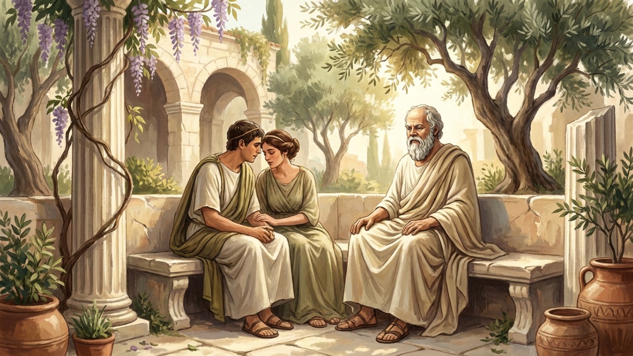 Sócrates sobre a vida a dois: “Não procure um amor perfeito quando você mesmo carrega mil erros.” Uma lição sobre expectativas no amor