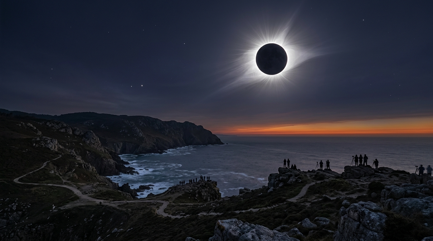 "O dia vai virar noite"... o mundo aguarda um eclipse solar total que irá acontecer esse mês