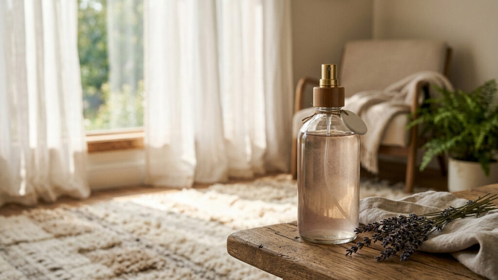 Mistura de álcool com óleo de lavanda e amaciante: para que serve e por que mantém tecidos e cortinas perfumados por 48 horas