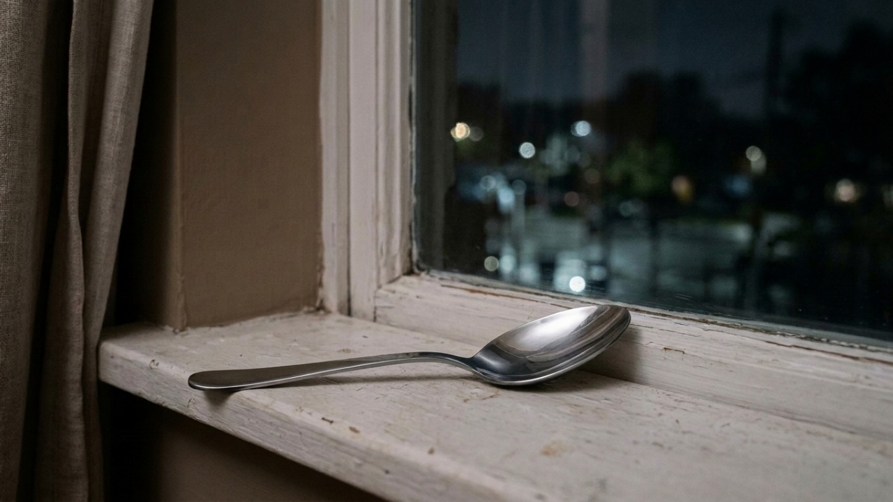 Colocar uma colher de metal perto da janela durante a noite: para que serve e o que acontece com o vidro ao amanhecer