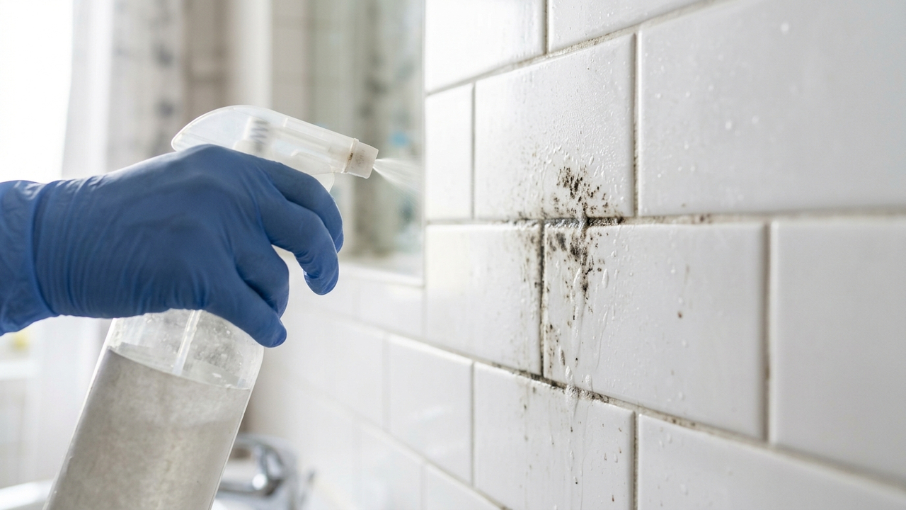 Mistura de vinagre branco com álcool de 70%: para que serve o spray de limpeza que mata a raiz do mofo negro e higieniza azulejos sem esforço