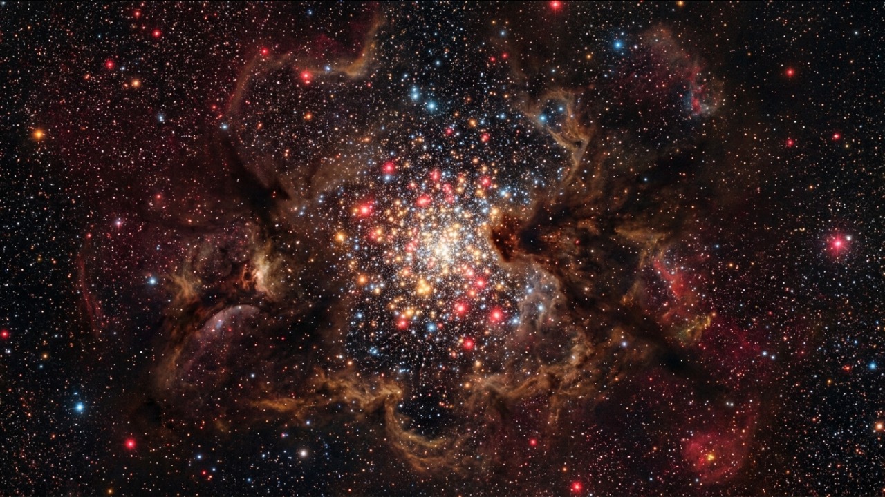 Astrônomos investigam aglomerado estelar e encontram pista rara sobre a formação de estrelas no universo