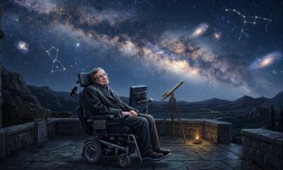 Stephen Hawking, físico teórico e cosmólogo: “Lembre-se de olhar para as estrelas e não para os seus pés.” Uma reflexão sobre esperança e coragem para enxergar além dos problemas